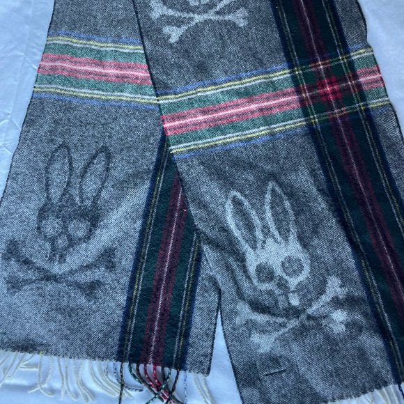 Psycho Bunny 100% Cashmere scarf - Picture 2 of 4